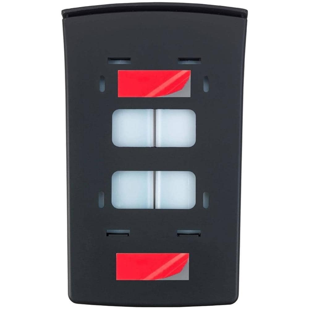 Tartas Dispenser Per Sapone E Liquido Disinfezione, A Due Camere, 960 Ml, Nero, Wenko - Foto 2