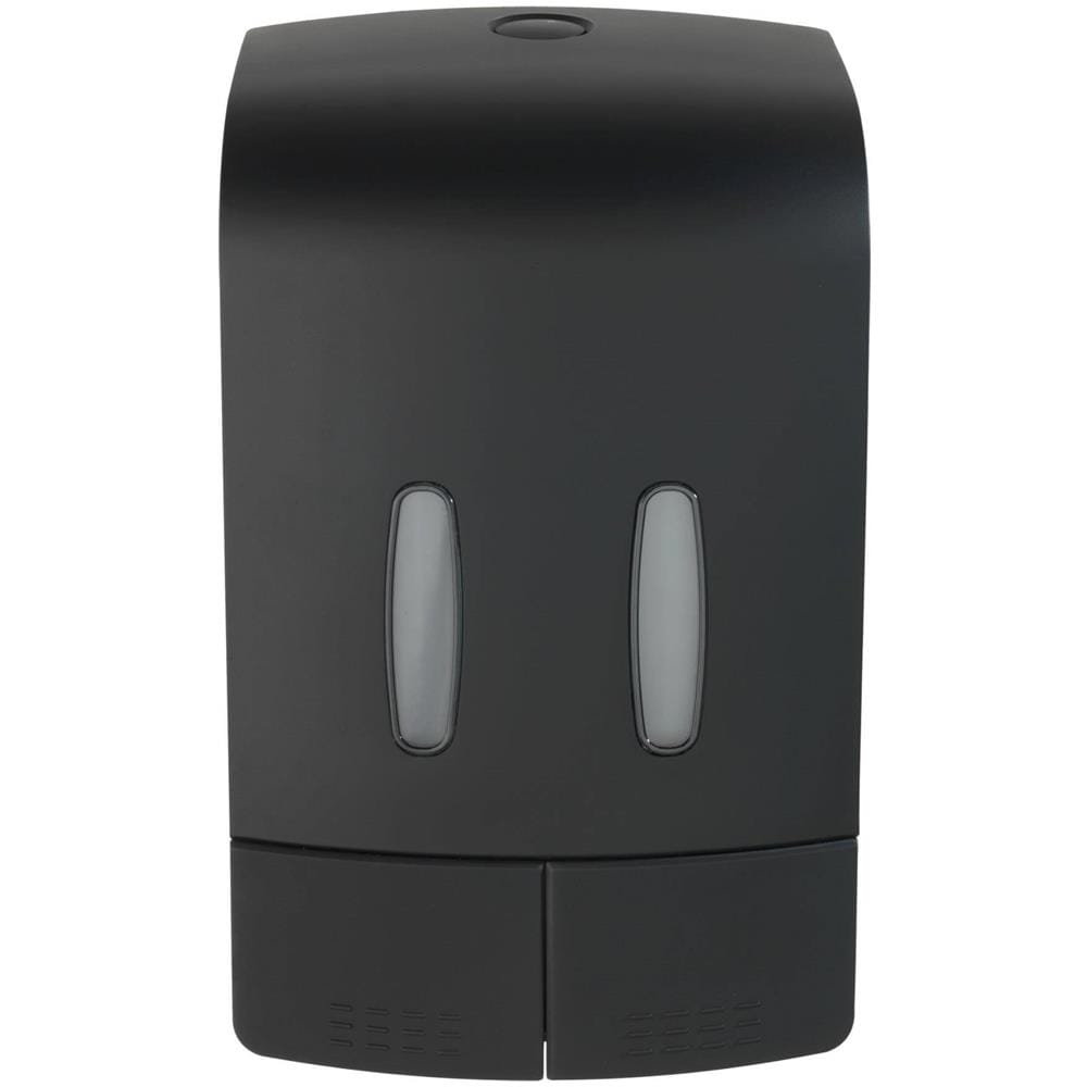 Tartas Dispenser Per Sapone E Liquido Disinfezione, A Due Camere, 960 Ml, Nero, Wenko - Foto 6