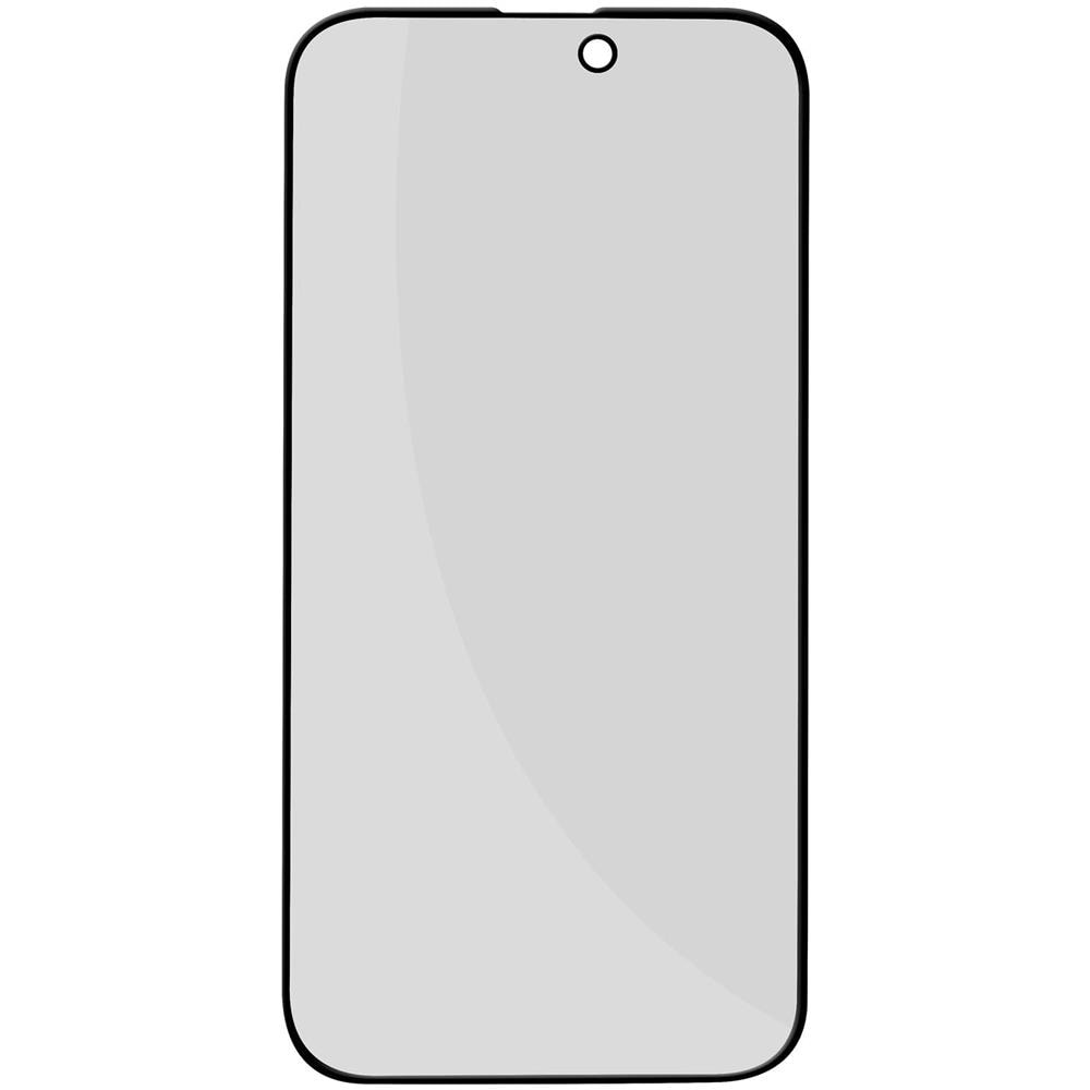Vetro Temperato 9h Per Iphone 14 Pro Anti-spia Anti-graffi Bordo Nero - Foto 1