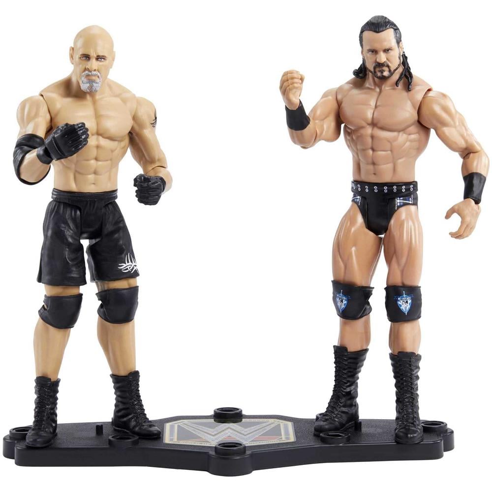 Wwe Drew Mcintyre Vs Campionato Goldberg Showdown Confezione Da 2 Action Figure Da 6 Pollici Friday Night Smackdown Battle Pack Per Bambini Dai 6 Anni In Su - Foto 1