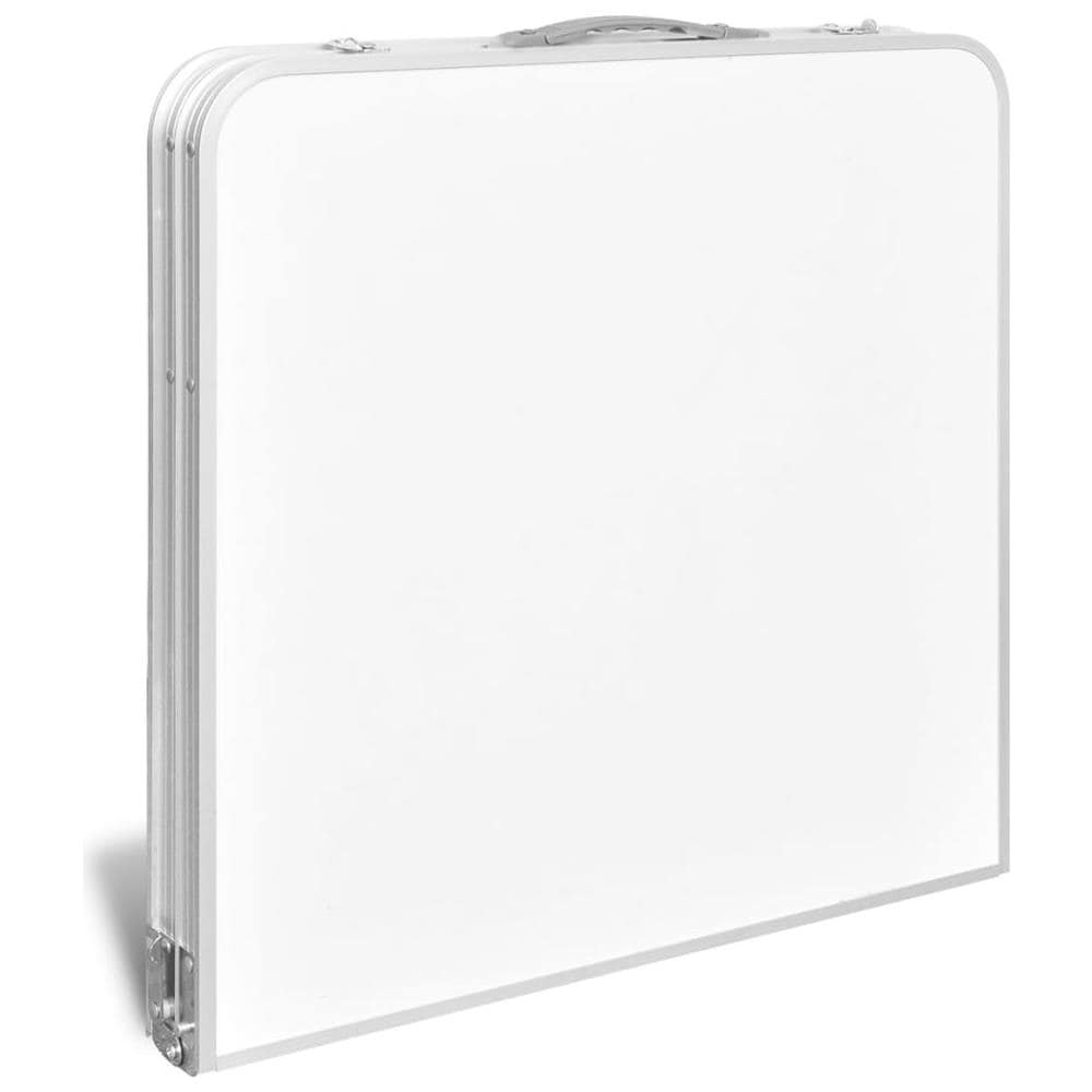 Tavolo Da Campeggio Pieghevole Alluminio Altezza Regolabile 120 X 60cm - Foto 2