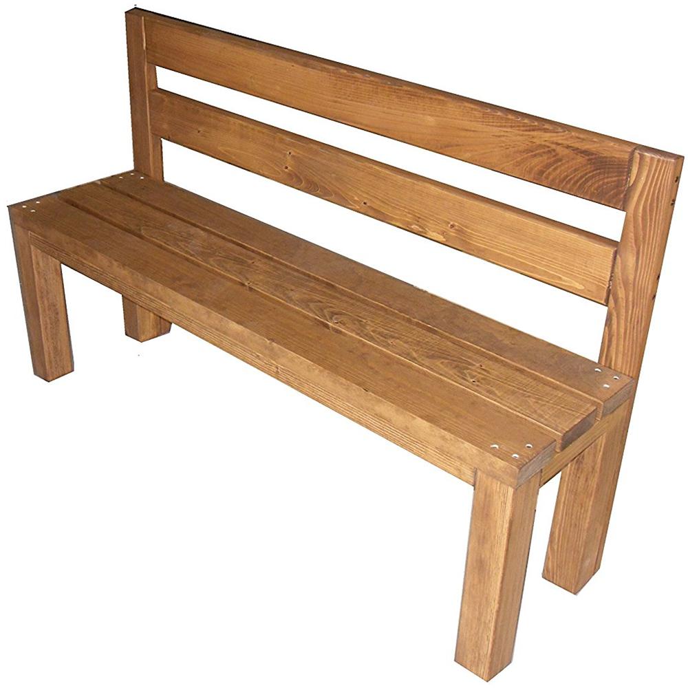 TOTAL WOOD 2012 - Panca In Legno Con Schienale Impregnata - ePRICE TOTAL WOOD 2012 - Panca In Legno Con Schienale Impregnata - ePRICE