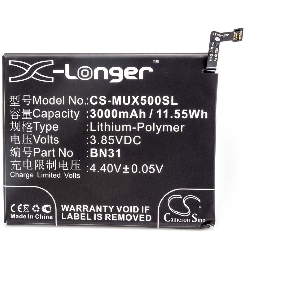 Litio-polimeri Batteria 3000mah (3.85v) Per Cellulari E Smartphone Xiaomi H5x, Mi 5x, Mi 5x Dual Sim, Mi 5x Dual Sim Td-lte - Foto 1