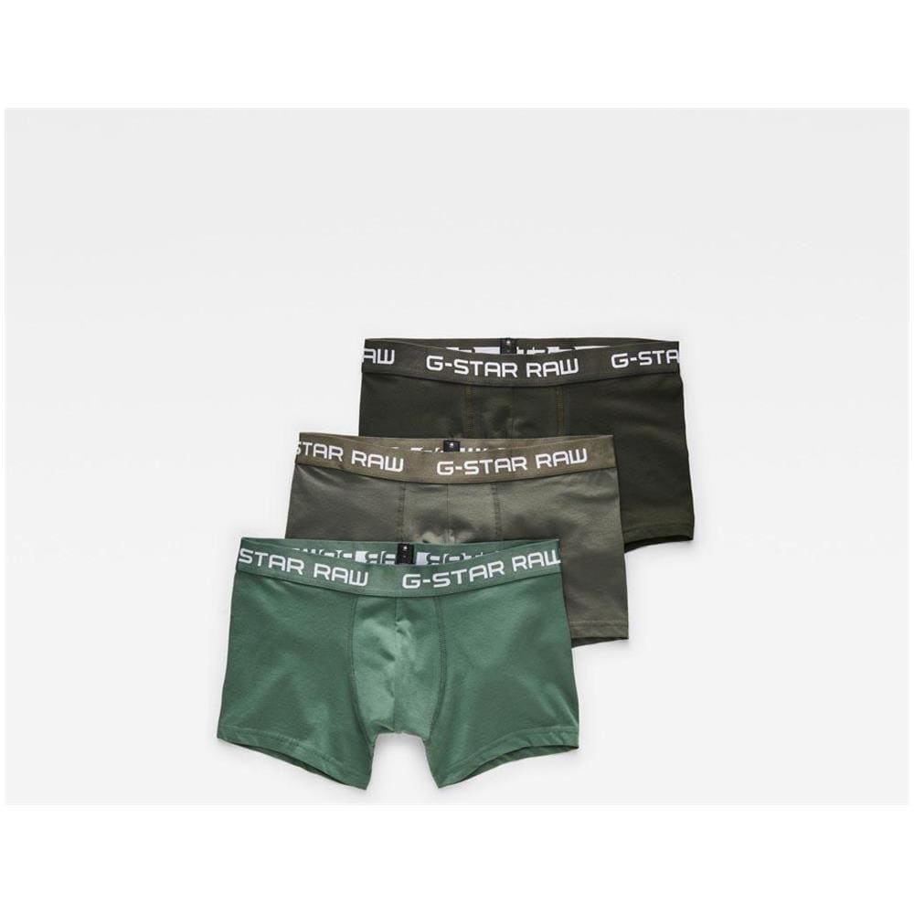 Intimo Gstar Classic Trunk 3 Pack Abbigliamento Uomo L - Foto 3