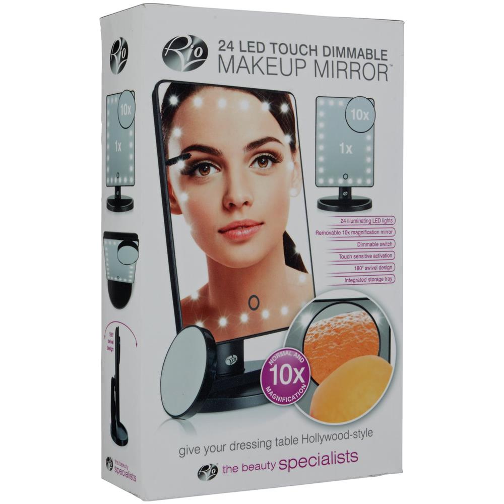 Specchio Cosmetico E Per Il Trucco Illuminato Rio 21 Led - Foto 1