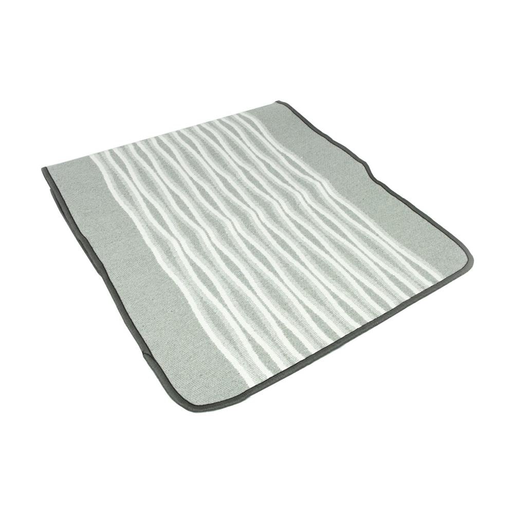Tappeto Antiscivolo Disegno Ondina Colore Grigio Modello O.B. 60x230 Grigio - Foto 1