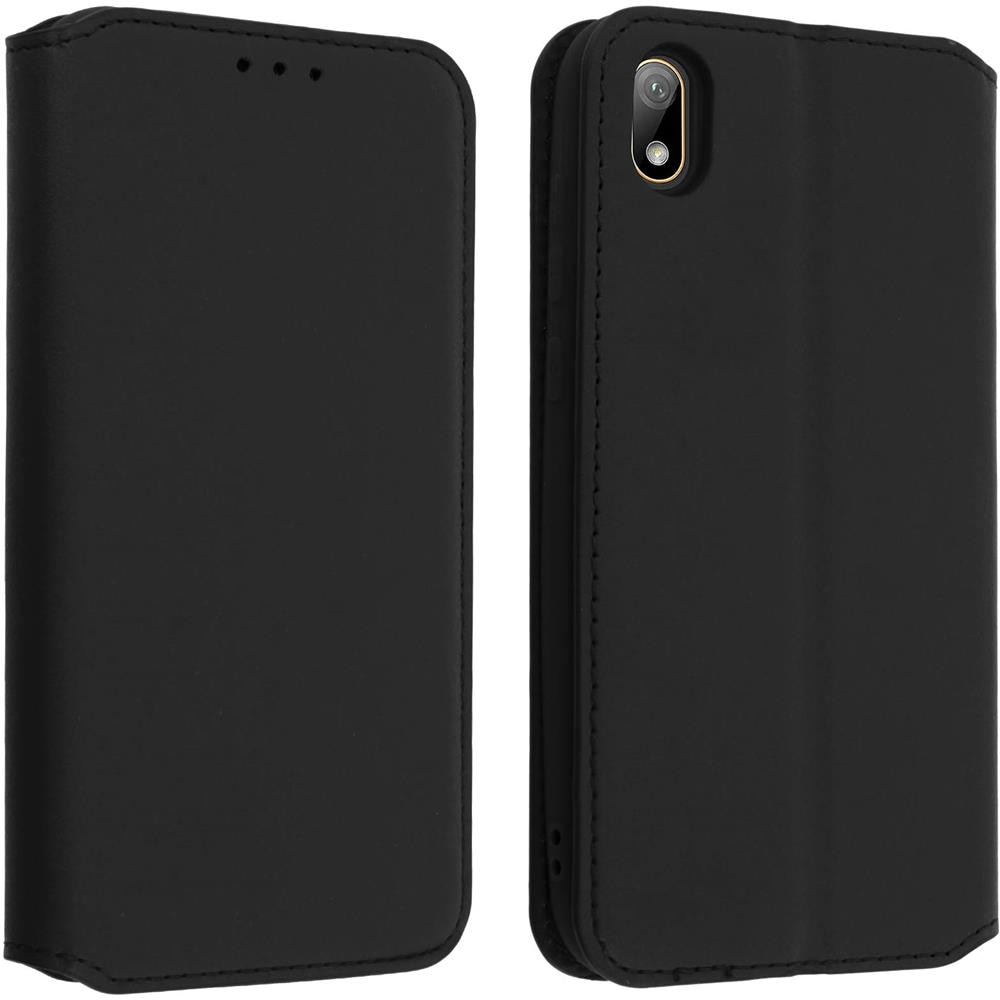 Custodia Huawei Y5 2019 Portacarte Funzione Supporto Nero - Foto 1