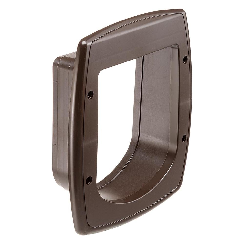 Estensione Per Portina Per Gatti Gattaiola Con Microchip Porta Basculante Swing Microchip Extension, 22,5 X 16,2 X H 25,2 Cm - Profondità 5 Cm, Marrone - Foto 3