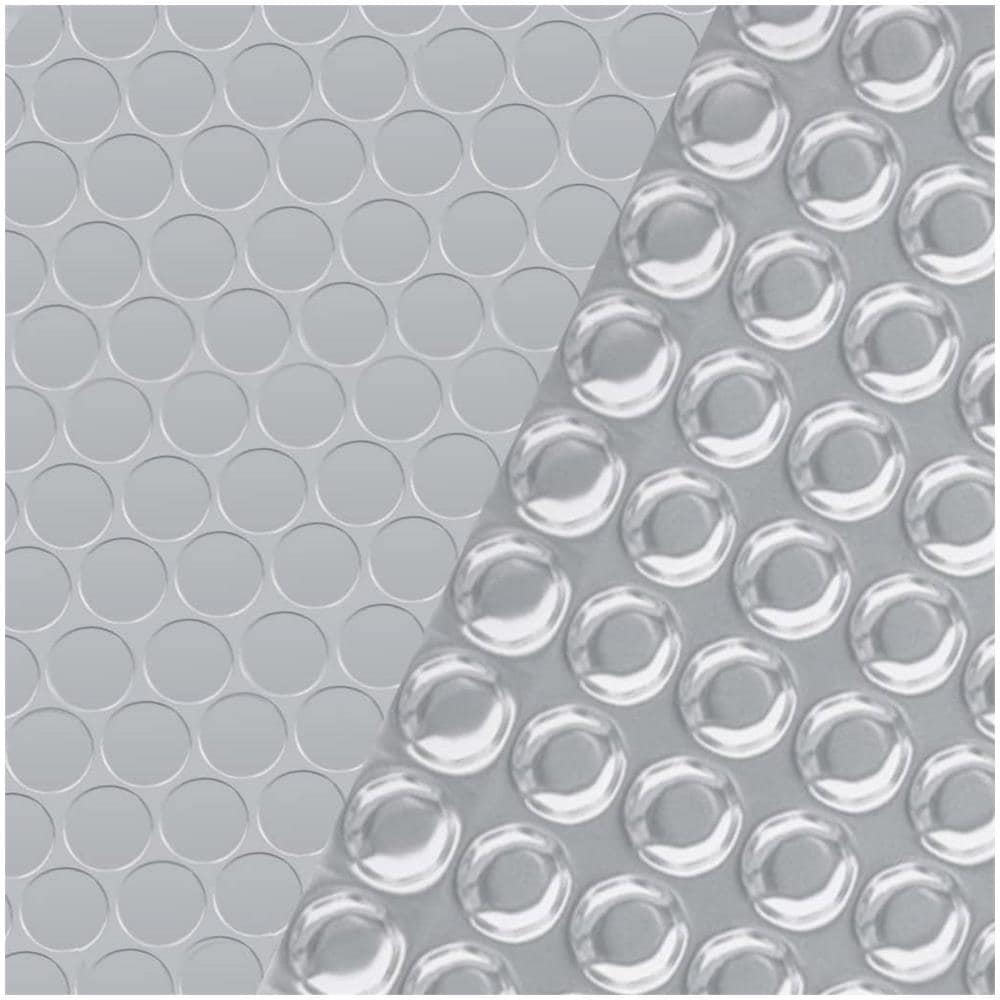 Copripiscina Rettangolare 800x500 Cm In Pe Argento - Foto 2