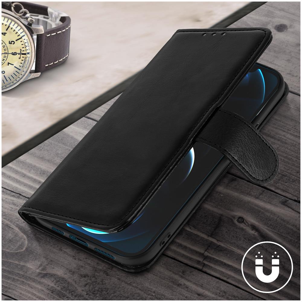 Custodia Iphone 12 E 12 Pro Vintage Nera - Foto 2