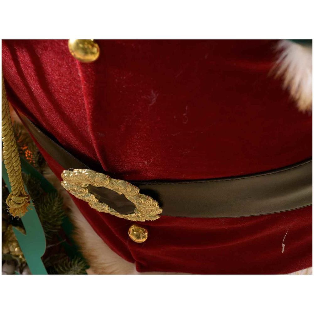 Babbo Natale Gigante 1,90 Metri Per Vetrine Negozi E Ristoranti Decorazione Natalizia Per La Casa Statuina Di Babbo Natale - Foto 2