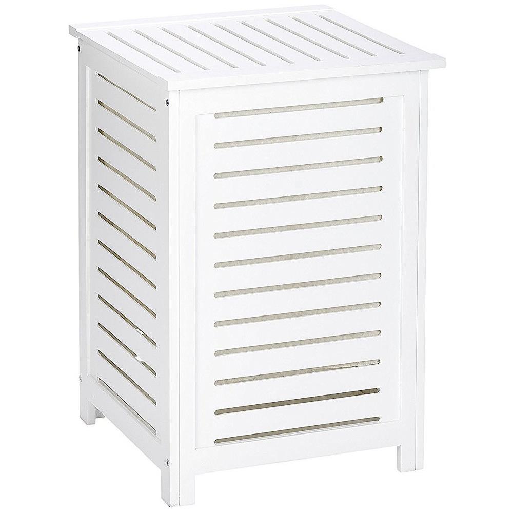 Cesto Portabiancheria In Legno Oslo - Porta Asciugamani, - Foto 1