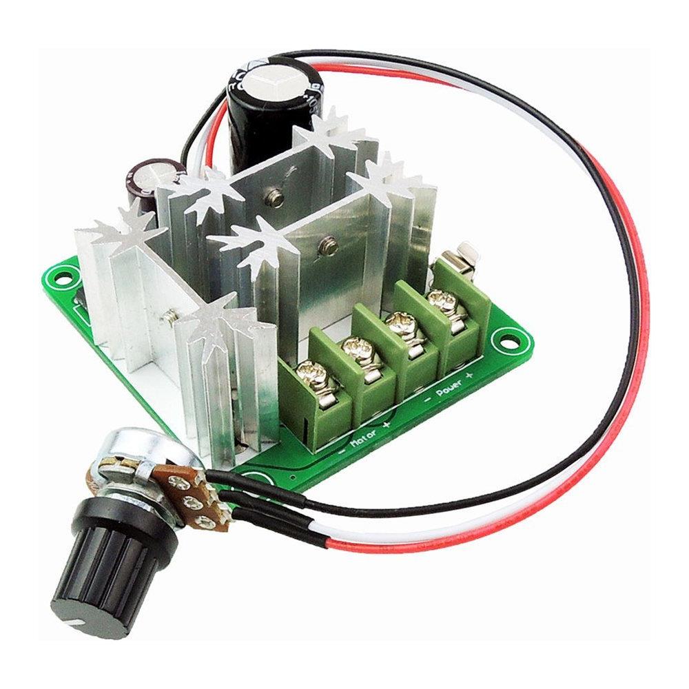 13khz Pwm Dc Regolatore Di Velocità Motore 6-90v 15a Pompa Ventilatore Continua Della Velocità Del Modulo Di Controllo Con Inversione Di Polarità Protezione Ad Alta Corrente - Foto 1