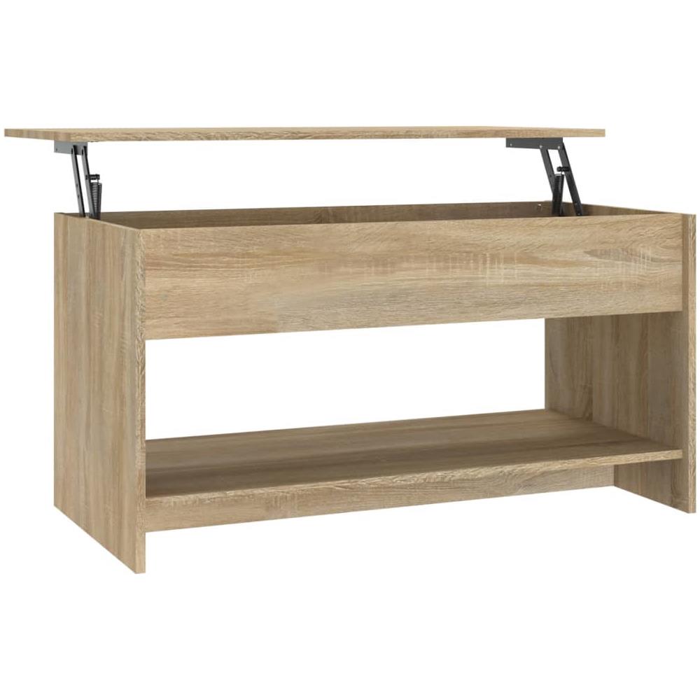Tavolino Salotto Rovere Sonoma 102x50x52,5 Cm Legno Multistrato - Foto 1