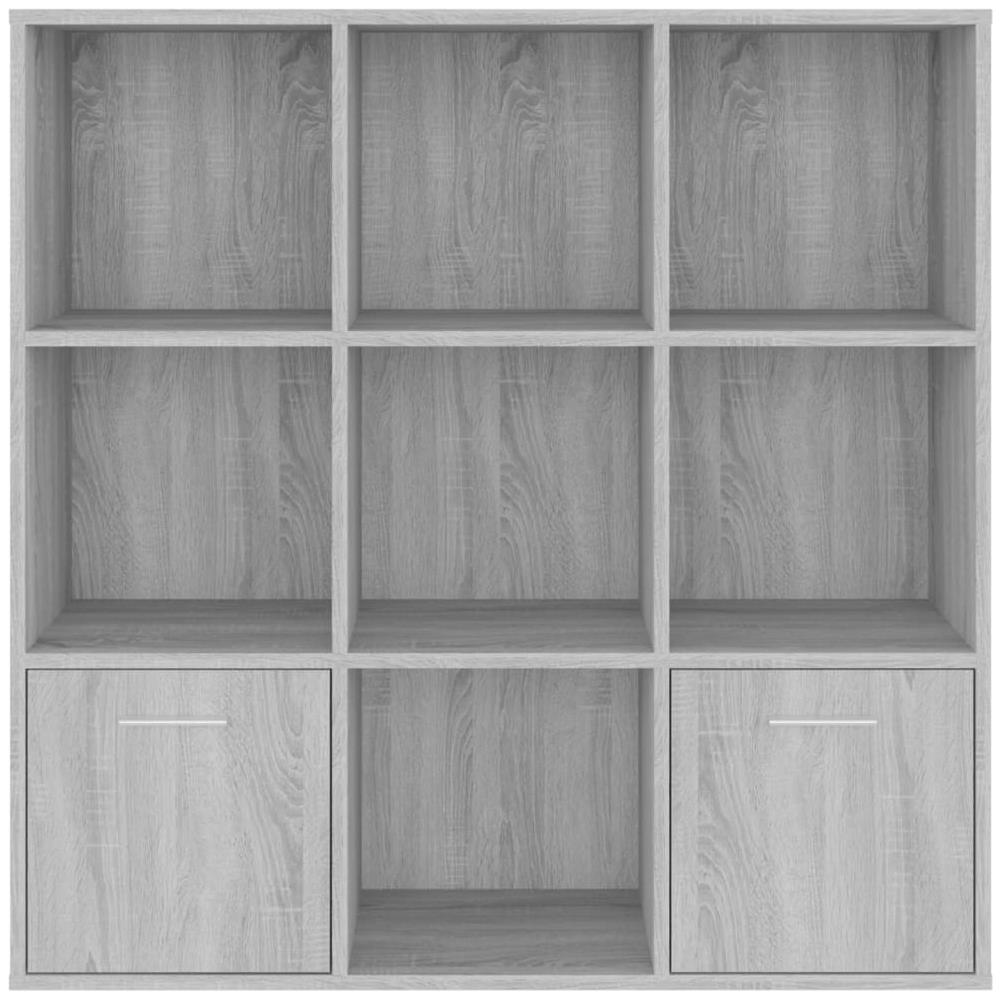Libreria Grigio Sonoma 98x30x98 Cm - Foto 3