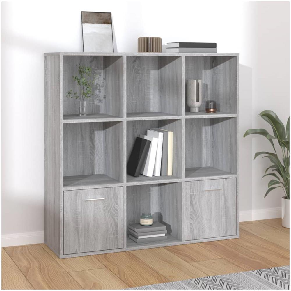 Libreria Grigio Sonoma 98x30x98 Cm - Foto 1