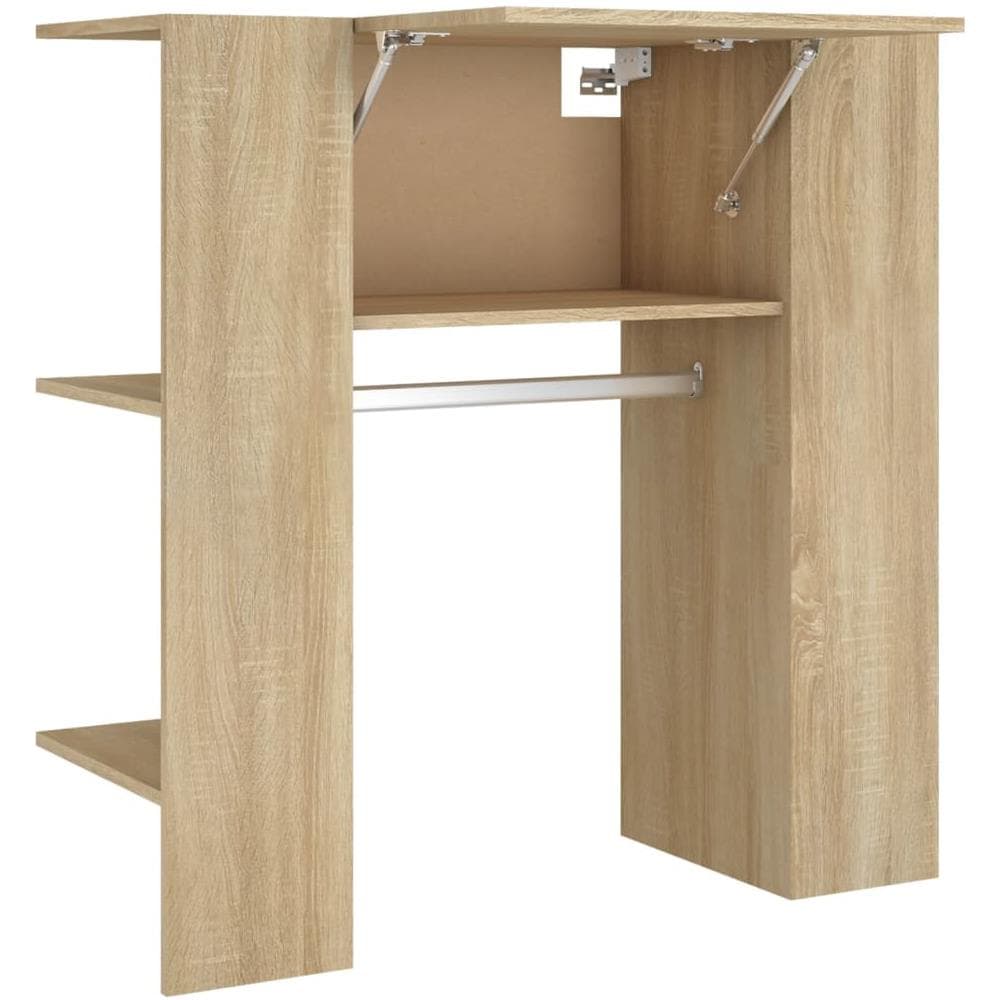 Scaffale Ingresso Rovere Sonoma 97,5x37x99 Cm Legno Multistrato - Foto 2