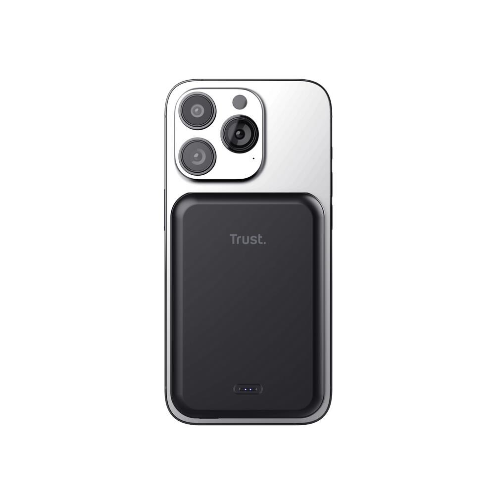 MAGNO WRLS 5000MAH POWERBANK BLACK - Foto 6