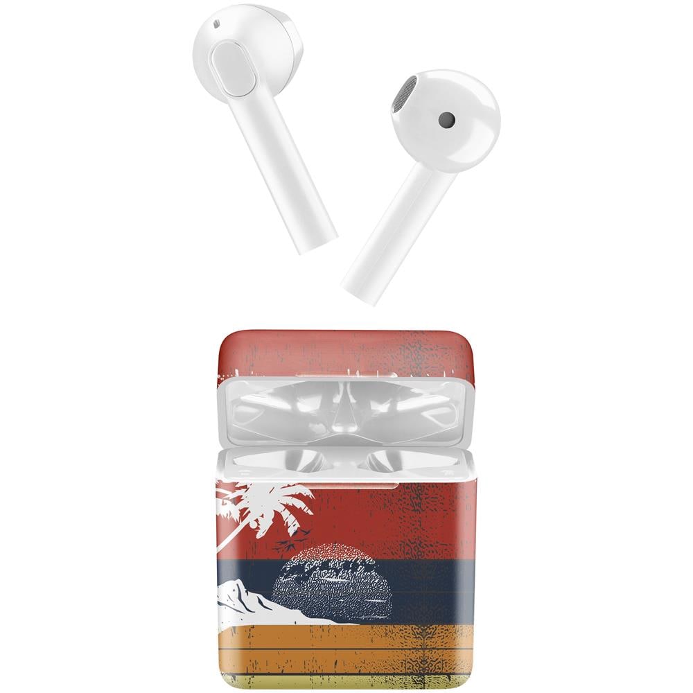 Music Sound Auricolari True Wireless con Custodia di Ricarica - Spiaggia - Foto 1