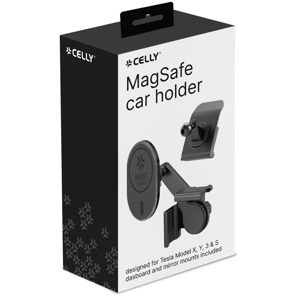 GHOSTSUPERMAGT supporto per personal communication Supporto passivo Telefono cellulare /smartphone Nero - Foto 3