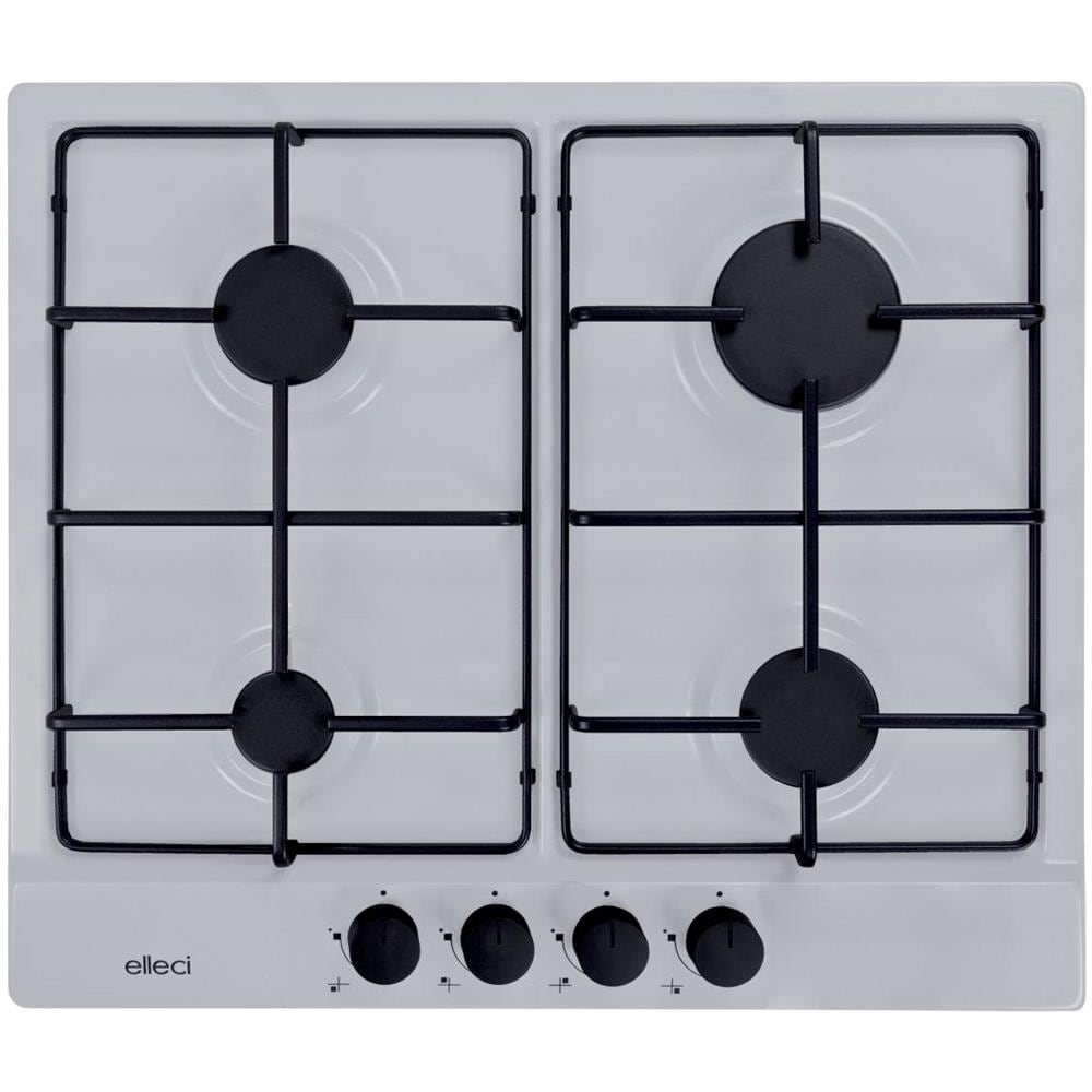 Piano Cottura PGSS60268WB da Incasso a Gas 4 Zone Cottura da 58 cm Colore Bianco - Foto 1