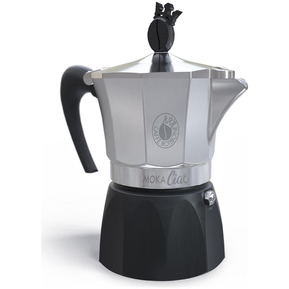 MokaCiao Strumento per preparare il caffè sottovuoto Nero, Argento - Foto 1