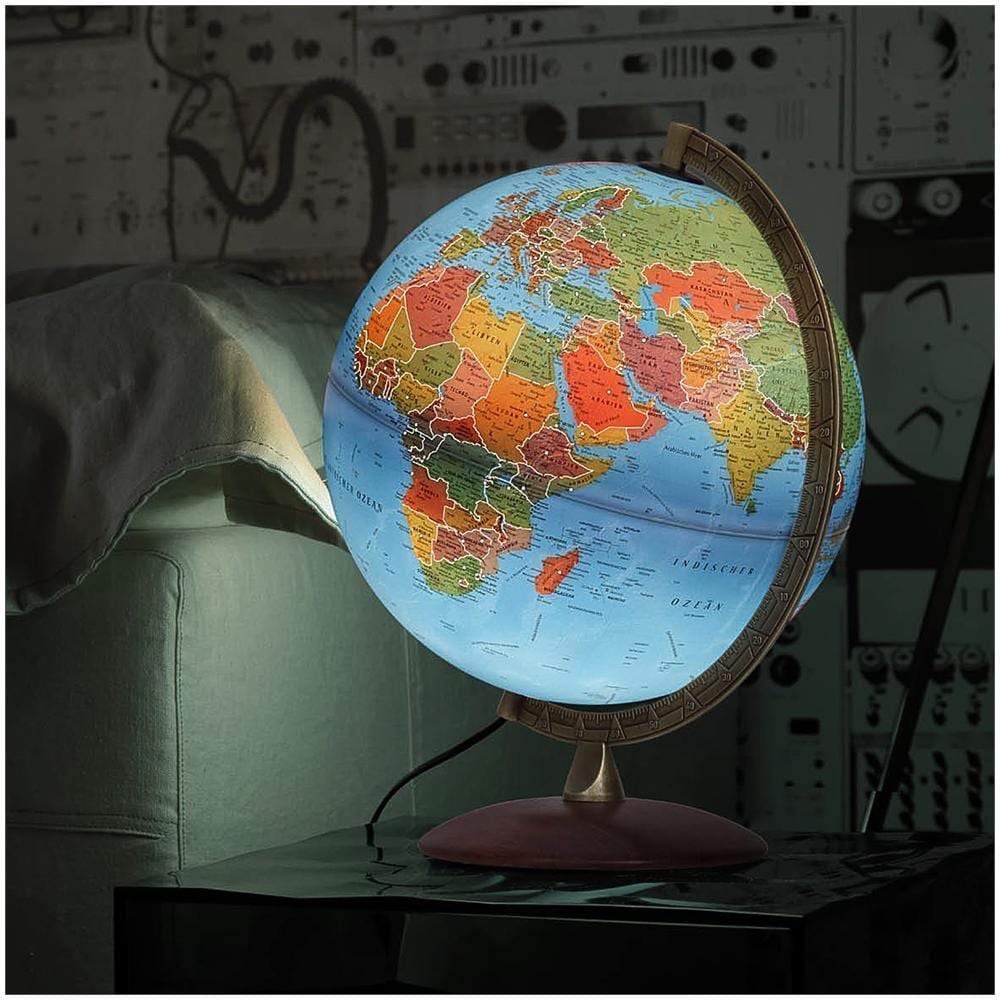 Mappamondo Globo Luminoso Astra 30 Cm Novarico Arredo Per La Casa Ufficio Nuovo - Foto 2