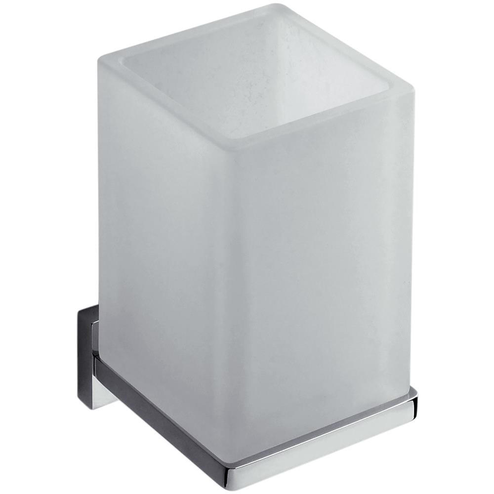 Bicchiere Porta Spazzolini Colombo Serie Look B1602 - Cromo A Magazzino - Foto 1