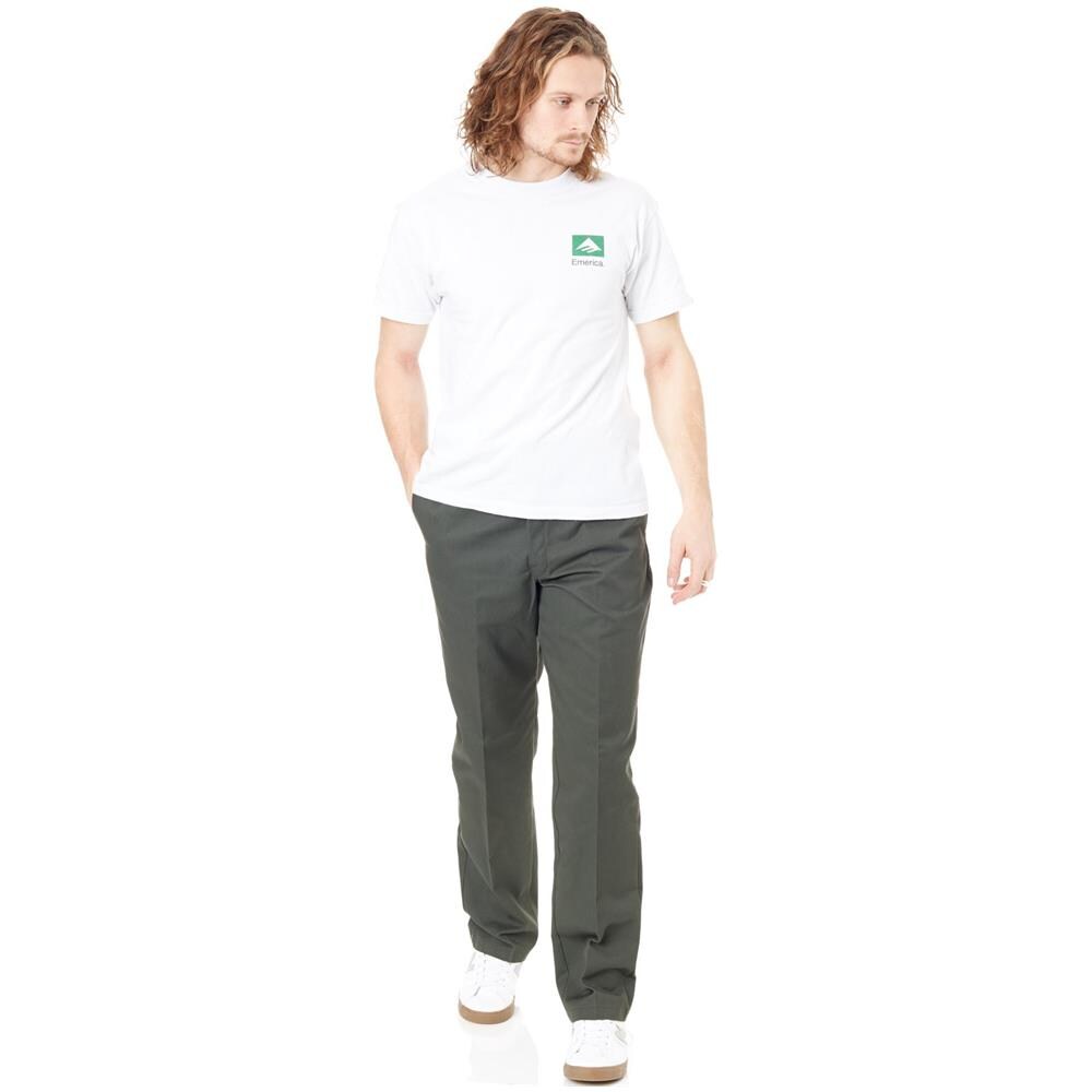 Pantaloni Da Lavoro Dickies Original Verde Scuro Verde (34 Vita X 34 = Eu 48, Verde)  - Foto 4