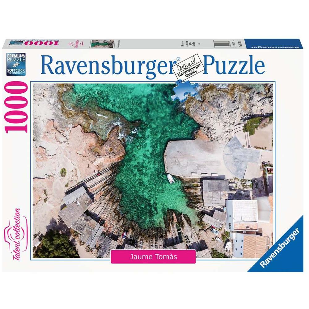 Puzzle Caló de Sant Agustì, Formentera 1000 pz 70 x 50 cm 16397 - Foto 1