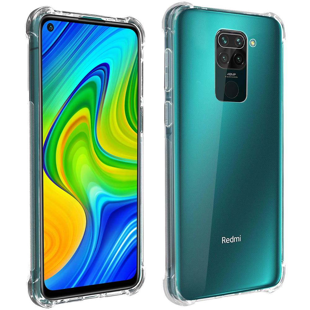 Cover Xiaomi Redmi Note 9 Silicone Bumper Resistente Trasparente - - Foto 1