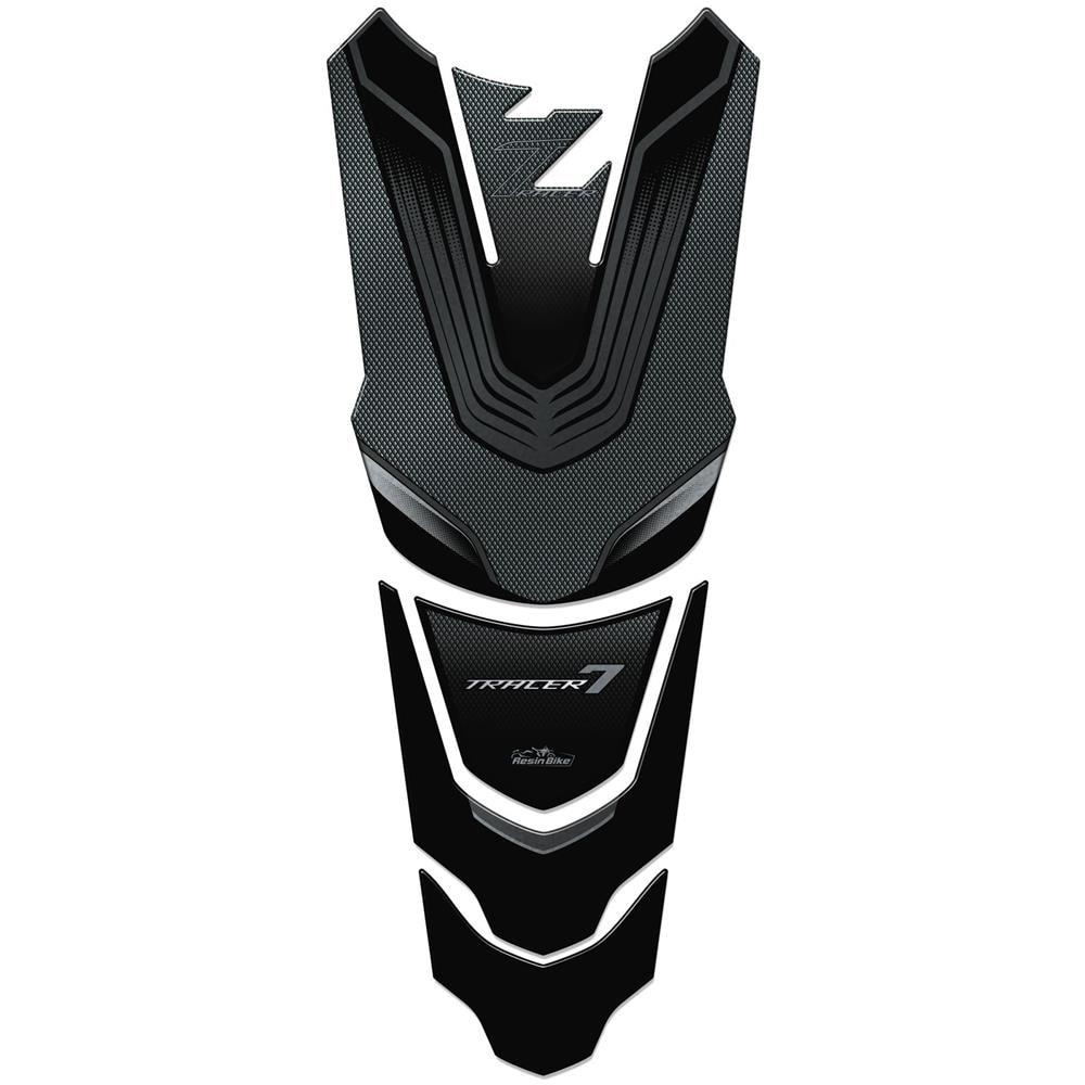 Paraserbatoio Adesivo 3d Compatibile Con Tracer 7 2021 Silver - Foto 1