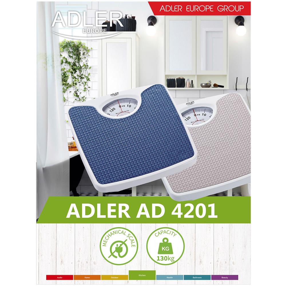 Ad8151b Bilancia Pesapersone Meccanica, Analogica Alta Precisione Capacità Di Peso 150kg - Foto 7