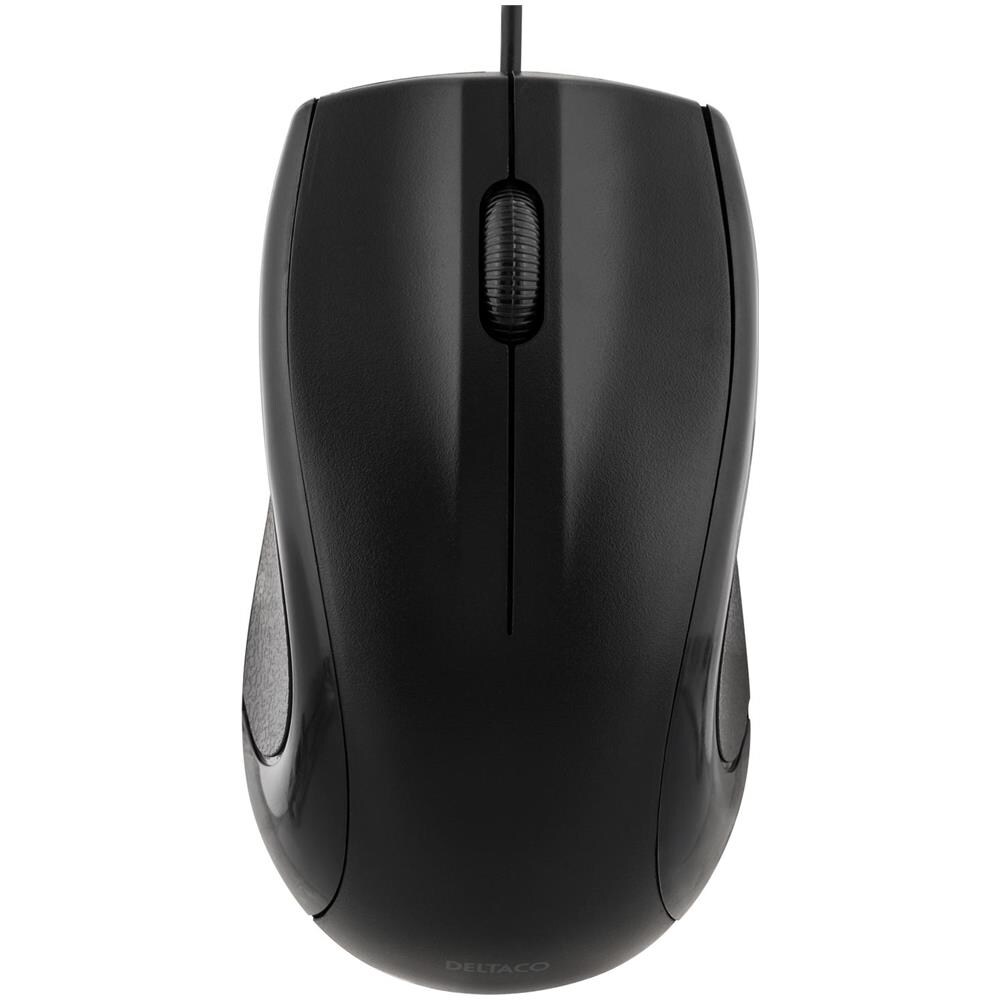 Mouse Ottico Cablato, 3 Pulsanti Con Scroll, 1200 Dpi, Nero - Foto 2