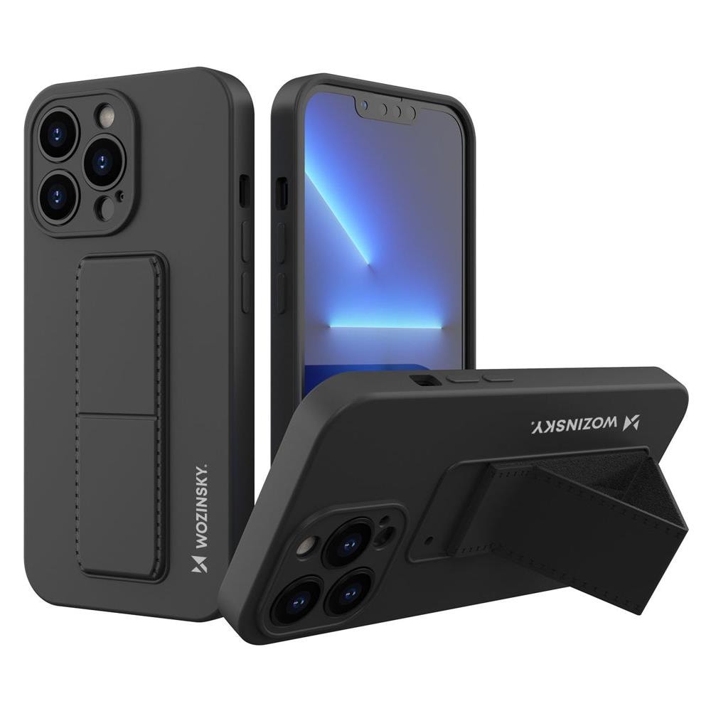 Kickstand Case Custodia Cover Protettiva Per Iphone 13 Mini Nero - Foto 1