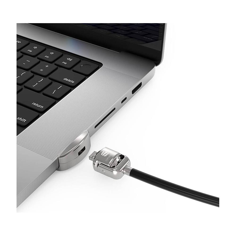 MBPR16LDG02KL Cavo di Sicurezza Nero, Argento - Foto 2