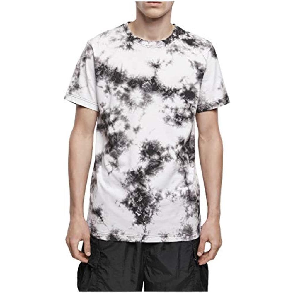Black Tie Dye Tee T-shirt, Bianco, M Uomo - Foto 1