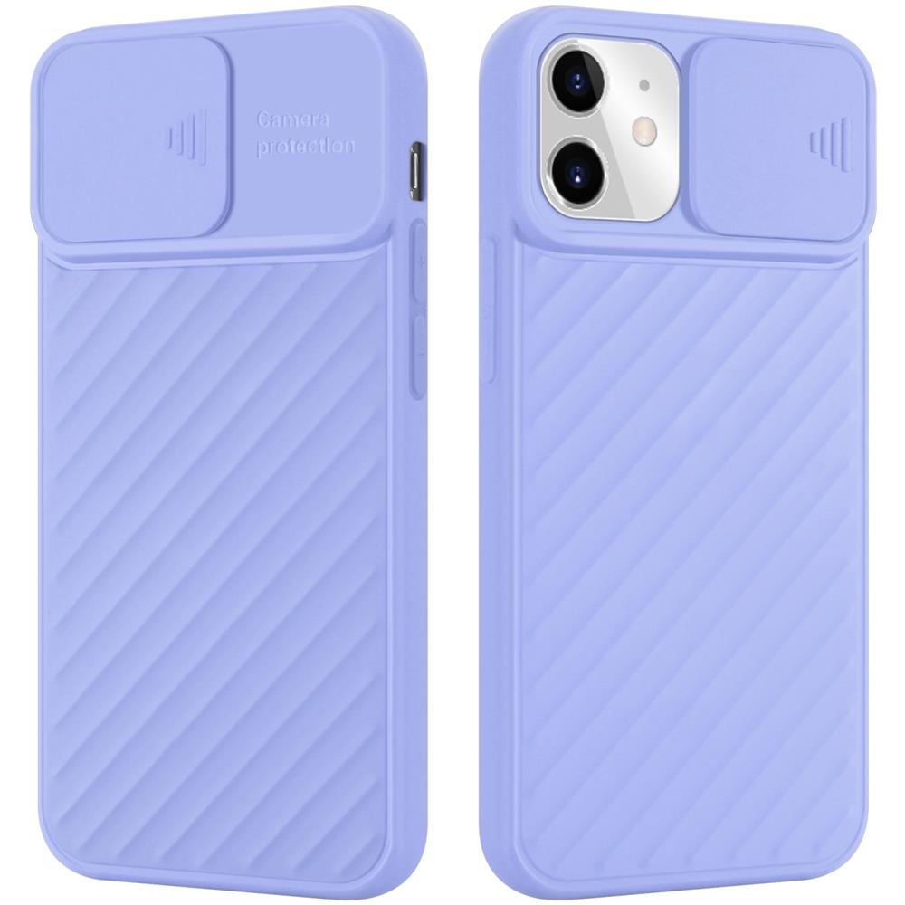 Custodia Compatibile Con Apple Iphone 11 In Viola Opaco - Coperchio Protettivo In Silicone Tpu Flessibile E Con Protezione Per La Fotocamera - Foto 1