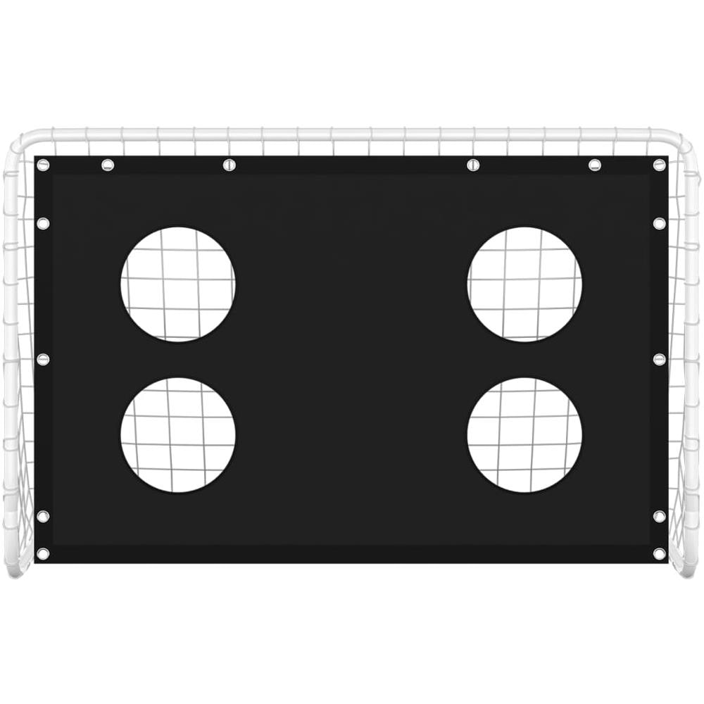 Rete Da Allenamento Per Porta Da Calcio In Acciaio 184x61x122cm - Foto 3