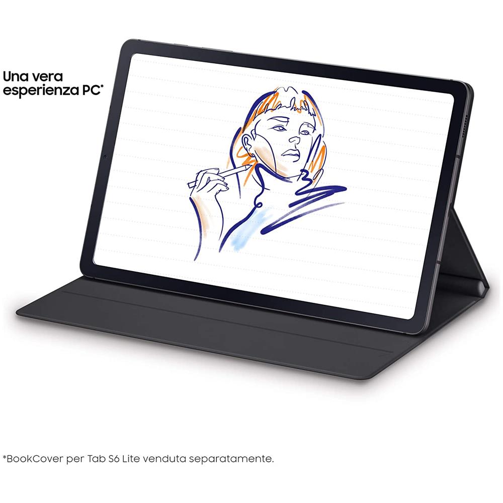 Galaxy Tab S6 Lite Grigio 10.4" WUXGA+ Octa Core RAM 4GB Memoria 64 GB +Slot MicroSD Wi-Fi Fotocamera 8Mpx Android - Italia  - Foto 7