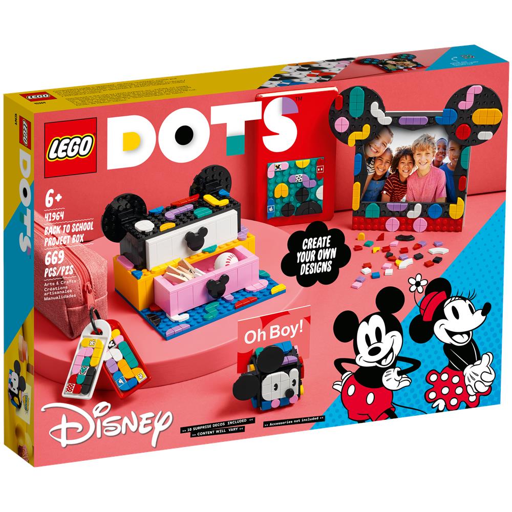 41964 DOTS Il KIT Back to School di Topolino e Minnie - Foto 1