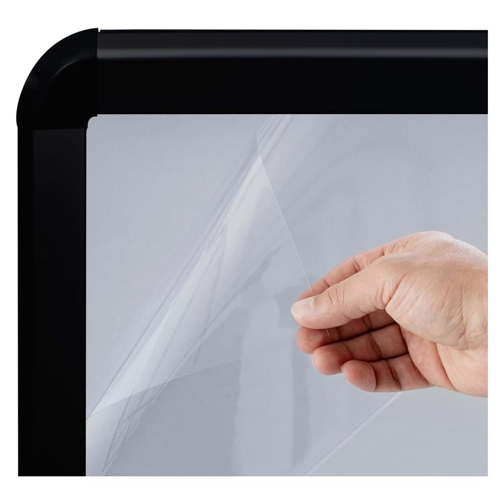 Piedistallo per Poster A1 Base ad Acqua Nero Lega di Alluminio - Foto 3