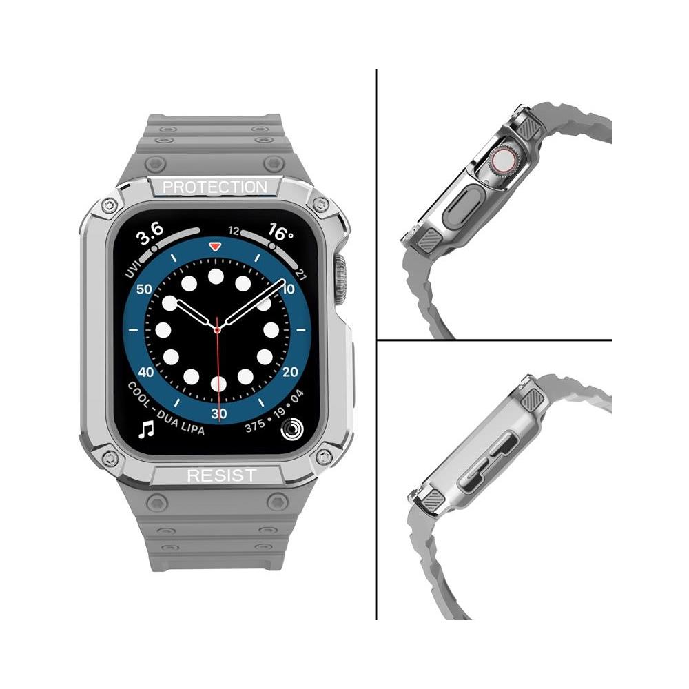 Cinturino Per Orologio Pc/tpu Nero  Apple Watch 1-7 Gen 42/44/45 Mm Multicolor - Foto 1