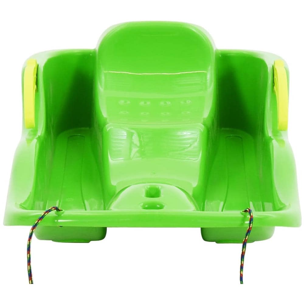 Slittino Con Freni Verde 87x40x18 Cm In Polipropilene - Foto 2