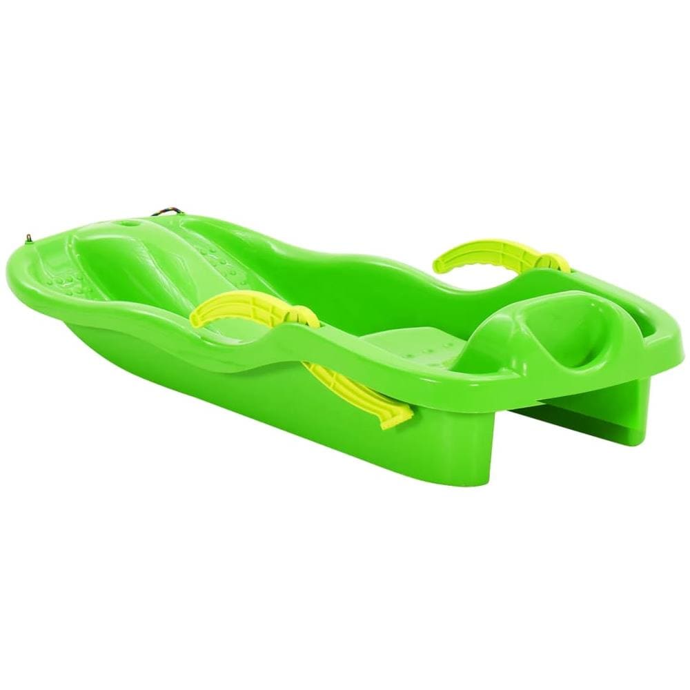 Slittino Con Freni Verde 87x40x18 Cm In Polipropilene - Foto 7