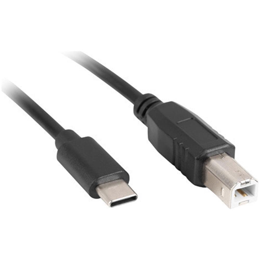 Cavo Usb Usb C 2.0 Maschio A Usb B 2.0 Maschio Ferrite 3 M Nero Ca-usba-14cc-0030-bk - Foto 1