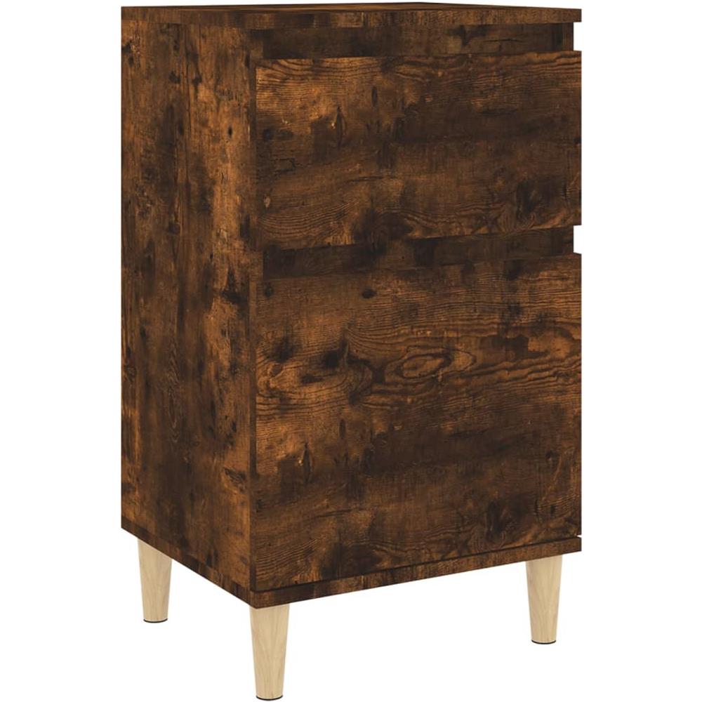 Comodino Rovere Fumo 40x35x70 Cm - Foto 1