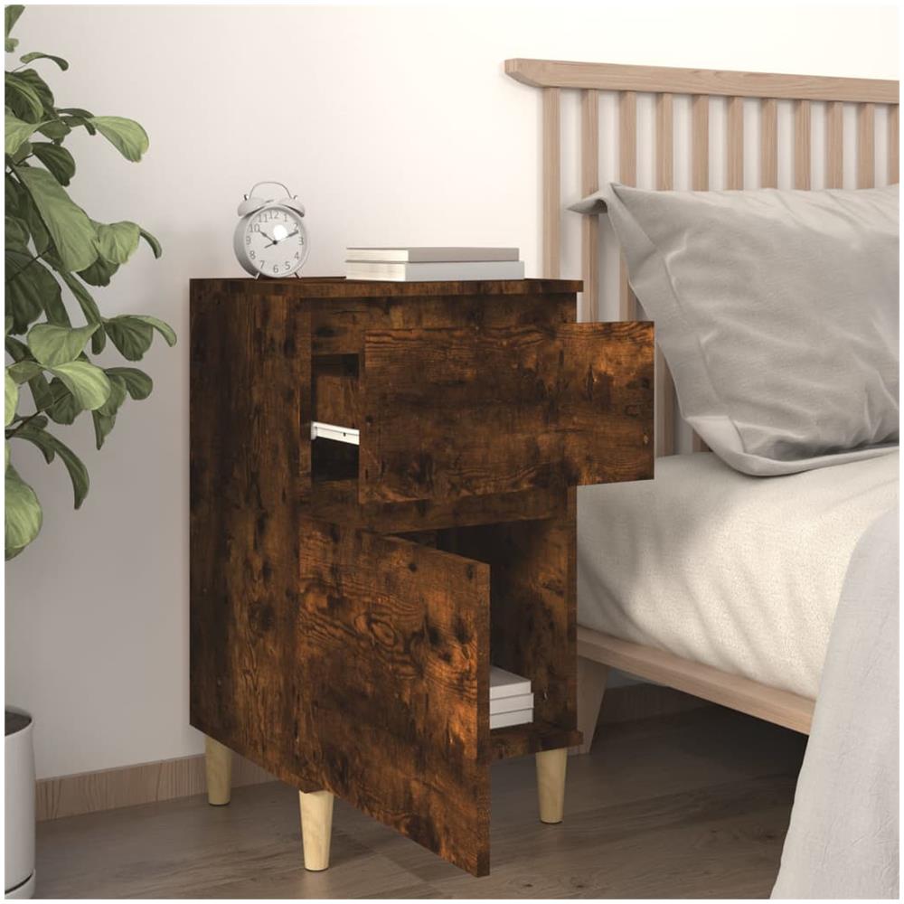 Comodino Rovere Fumo 40x35x70 Cm - Foto 10