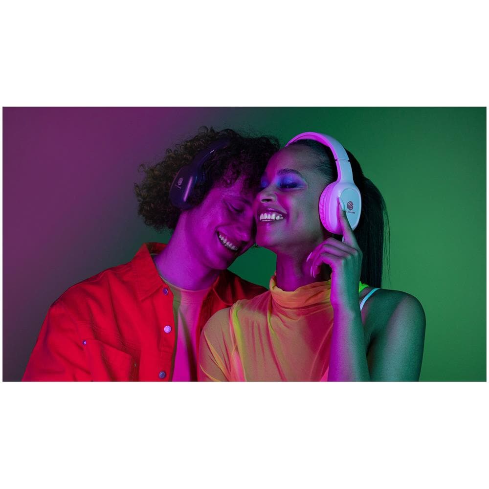 Cuffie On Ear Bluetooth Bianco - Foto 4