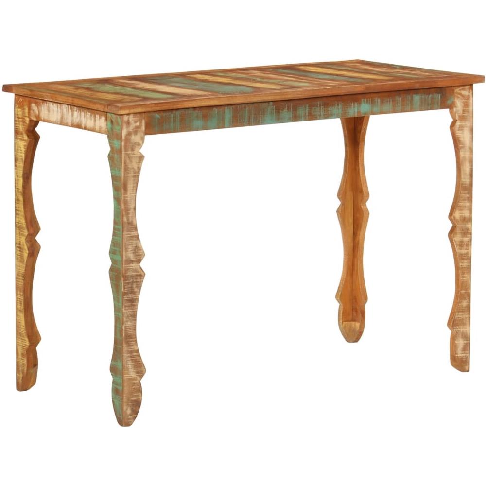 Tavolo Da Pranzo 110x52x76 Cm In Legno Massello Di Recupero - Foto 1
